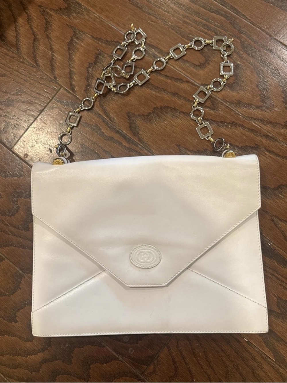 Vintage Gucci envelope shoulder bag